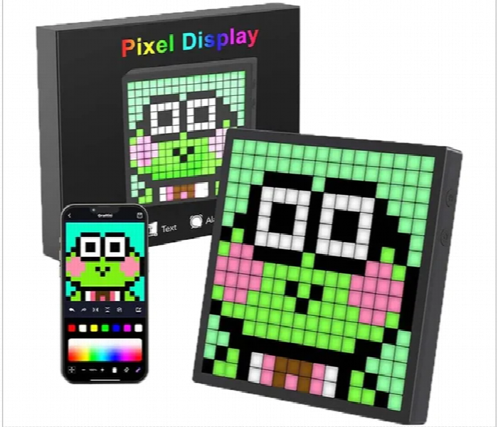 Generic 16 Into 16 Led Pixel Art Display App Control - Zoom Image 1