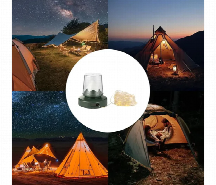 2 In 1 Led Lantern Camping String Lights  3 Adjustable Levels - Zoom Image 3