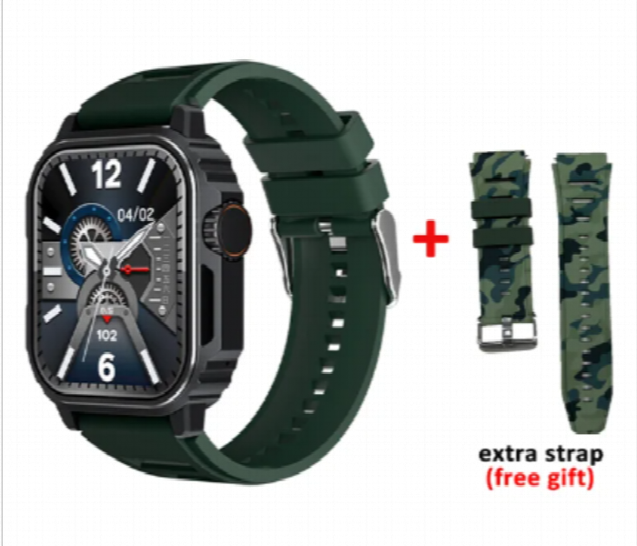 Js11 Pro Max Multifunction Bluetooth Smartwatch With 2 Straps - Zoom Image 1