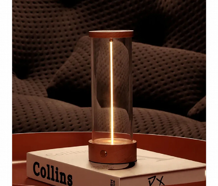 Magnetic Quantum Night Light Usb Rechargeable Tabletop Placement - Zoom Image 1