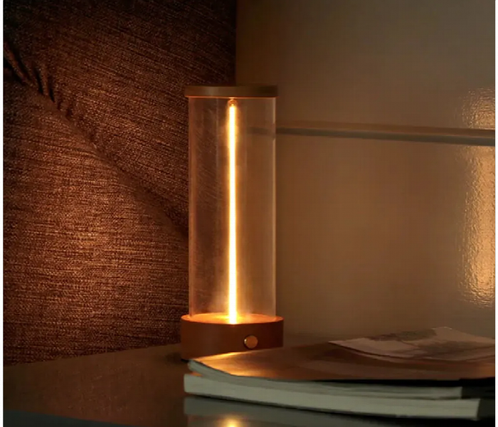 Magnetic Quantum Night Light Usb Rechargeable Tabletop Placement - Zoom Image 2