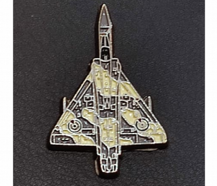 3D Metallic Stunning Sticker Jet - Zoom Image