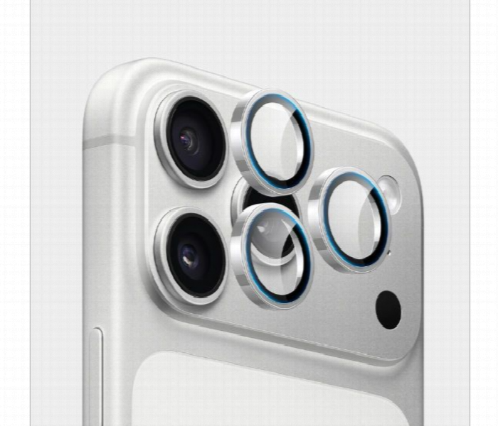 Iphone 17 Pro Max Camera Glass Silver - Zoom Image