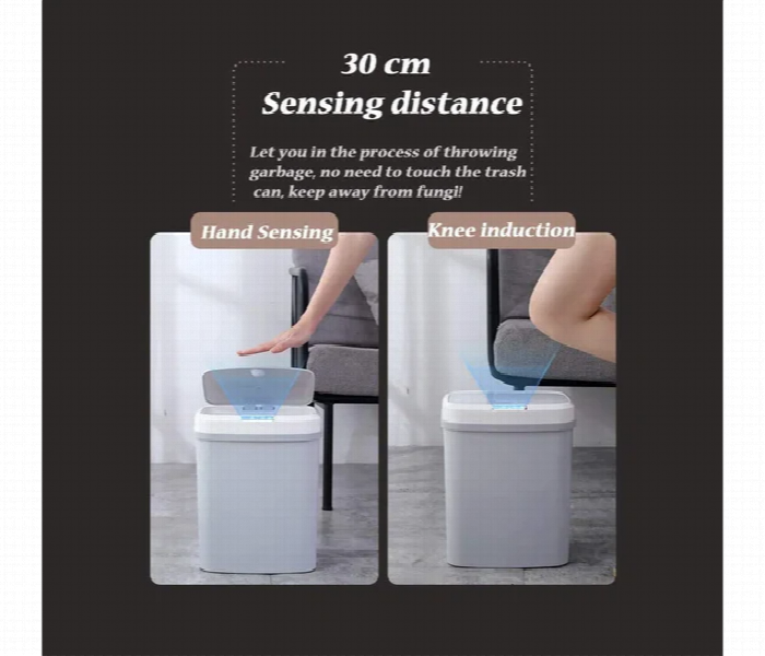 Smart Motion Sensor Trash Can 17.5L Usb Rechargeable - Zoom Image 5