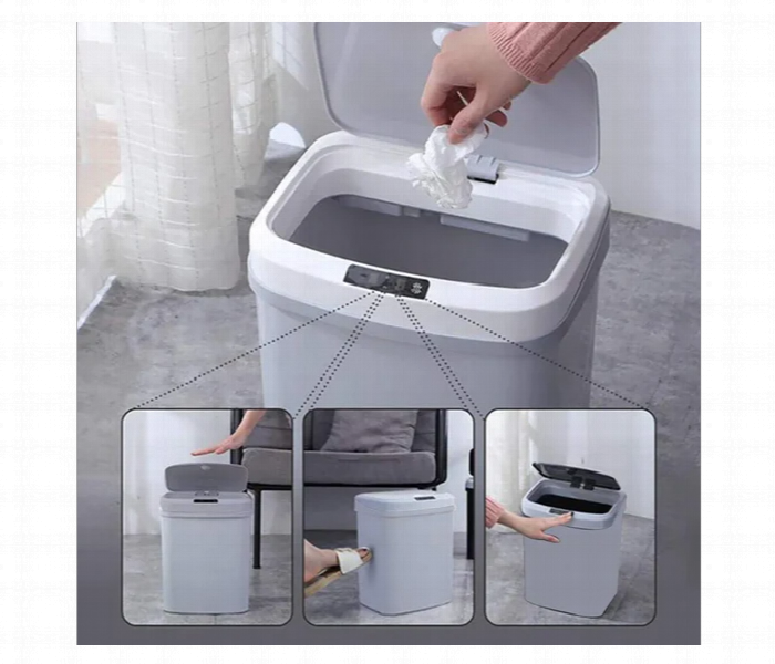 Smart Motion Sensor Trash Can 17.5L Usb Rechargeable - Zoom Image 6