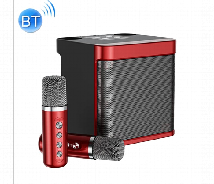 Ys203 Double Microphone Karaoke Speaker System - Zoom Image 3