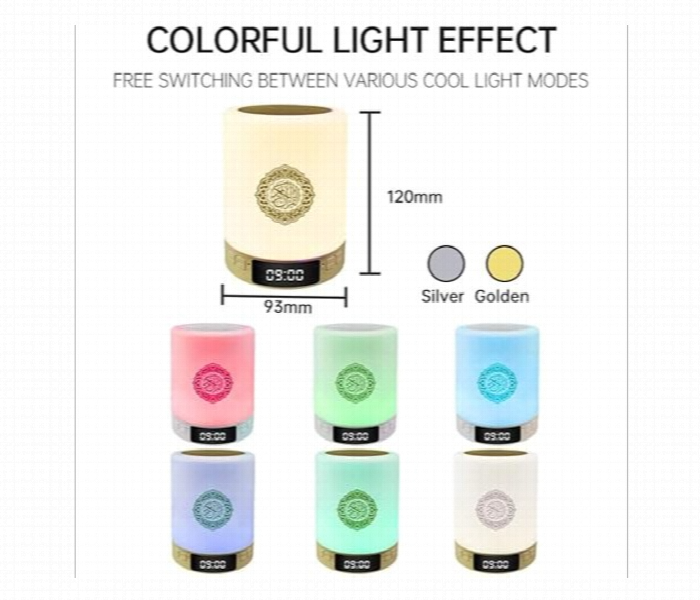 Sq112 Quran Speaker Touch Lamp Bluetooth Cube - Zoom Image 2