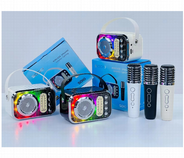 Sodo Sd10 Wireless Karaoke Speaker Kit Bluetooth Audio - Zoom Image 6