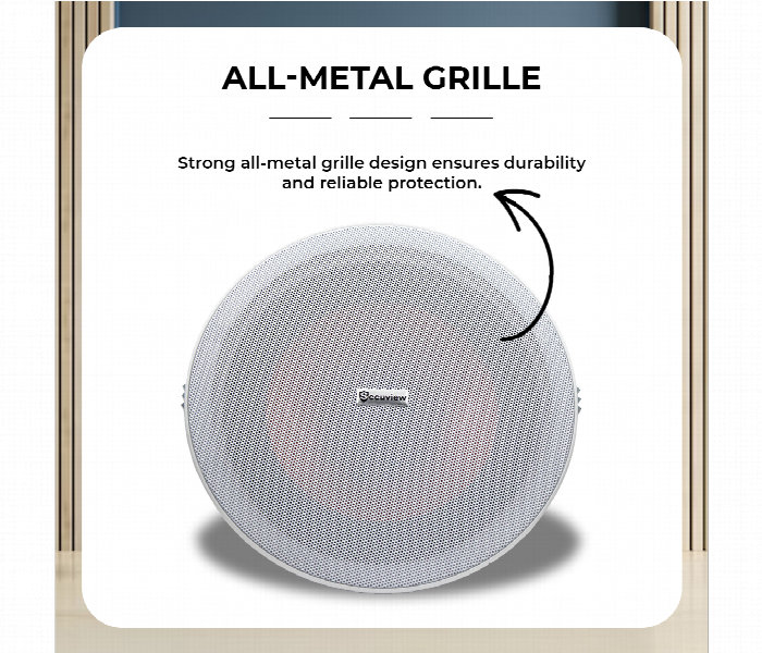 Secuview 25W Pa Ceiling Speaker Sv Cht825W High Performance Audio Solution - Zoom Image 2