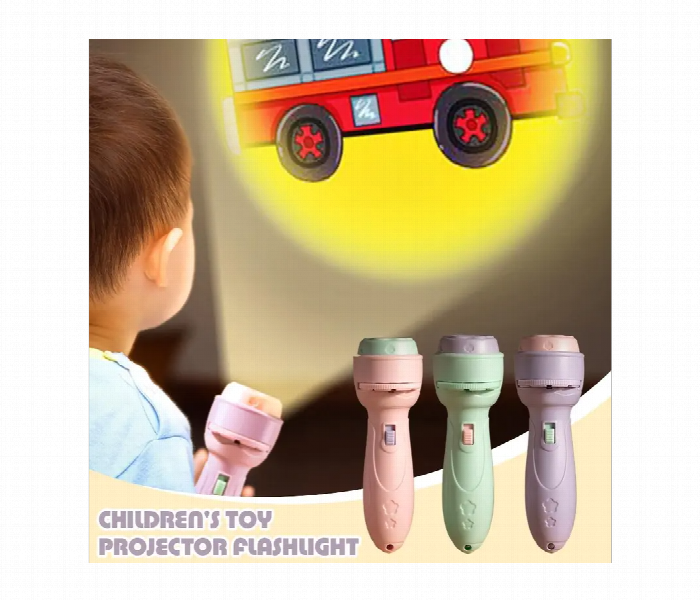 Kids Projector Flashlight Toy Featuring A Projection Function For Educational Learning And Playtime - Zoom Image 5
