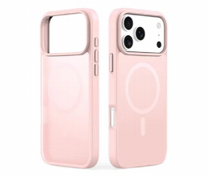 Iphone 17 Pro Silicone Magsafe Case Pink Soft Touch - Zoom Image 1
