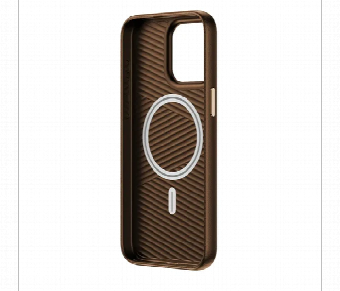 Yesido Pc09 Leather Case Iphone 16 Pro Max Brown - Zoom Image 2