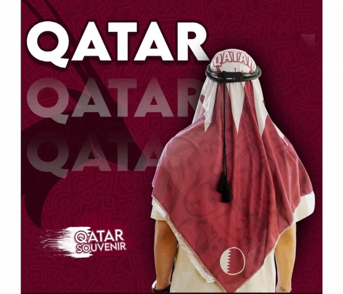 Traditional Qatari Ghutra And Egal Set - Zoom Image