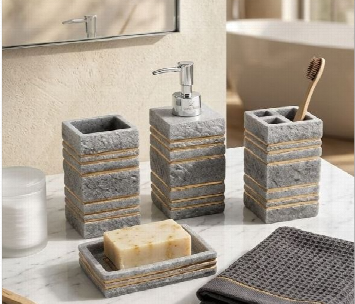 Classic Bathroom Accessories Set - Zoom Image