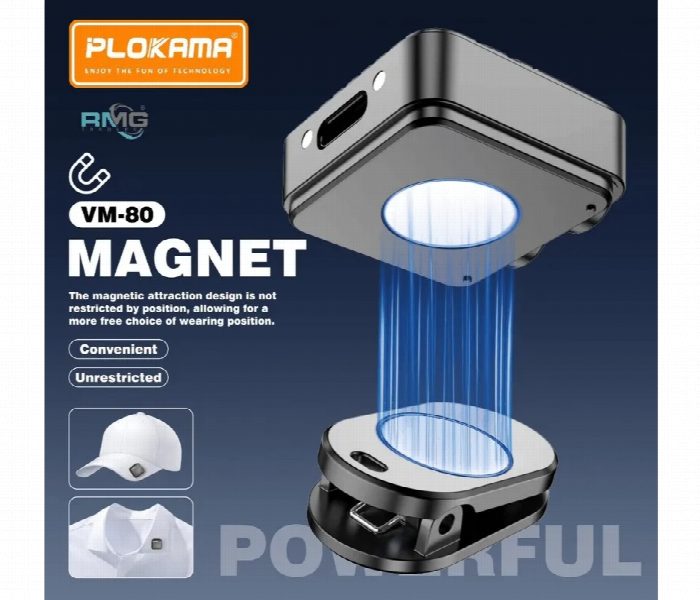 Plokama Vm80 Wireless Microphone Mobile Audio Mic - Zoom Image 3
