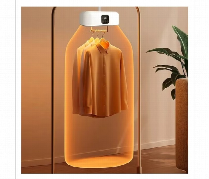 Portable Electric Clothes Dryer Foldable Drying Machine - Zoom Image 1