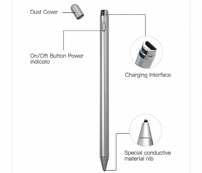 Universal Stylus Pen For Android Ios Windows And Ipad - Zoom Image