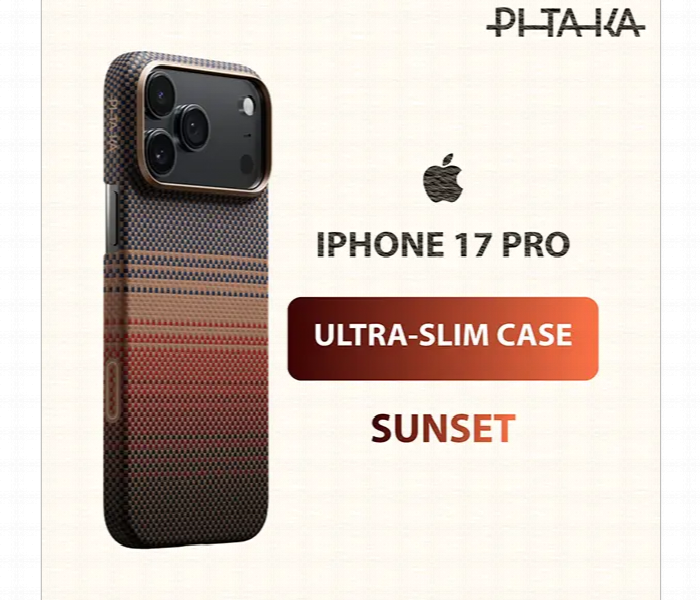 Pitaka Ultra Slim Case For Iphone 17 Pro Sunset - Zoom Image 1