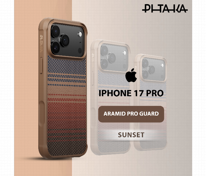 Pitaka Aramid Pro Guard Case For Iphone 17 Pro Sunset - Zoom Image 1