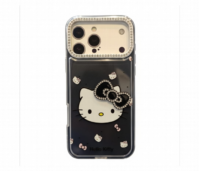 Hello Kitty Iphone 17 Pro Cover Black - Zoom Image