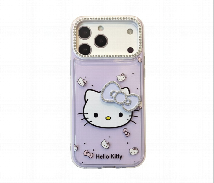 Hello Kitty Iphone 17 Pro Cover Purple - Zoom Image