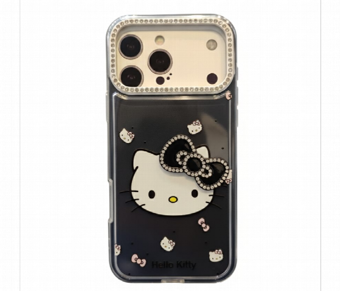 Hello Kitty Iphone 17 Pro Max Cover Black - Zoom Image