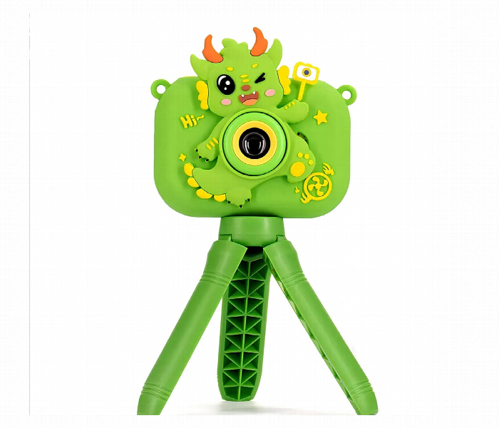 Kids Digital Camera Green Dinosaur - Zoom Image 1