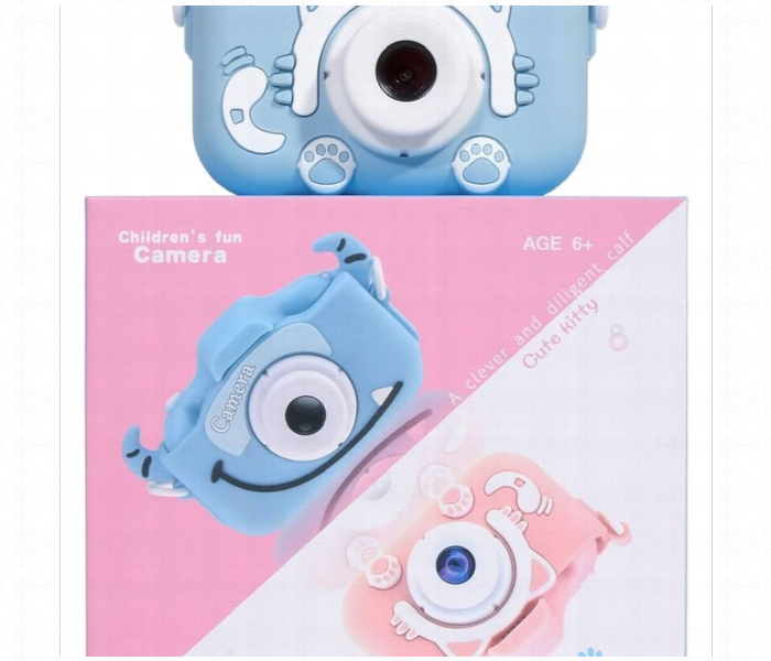 Kids Camera Children Fun Camera Blue - Zoom Image 3