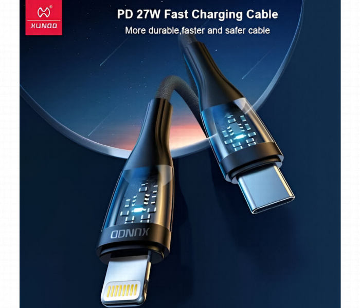 Xundd 2M Cable Type C To Lightning Xddc 020 - Zoom Image 2