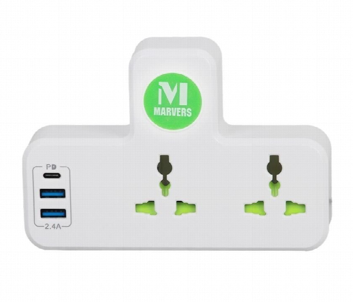 Universal Power Socket Adapter With Multi Port Design - Zoom Image 2
