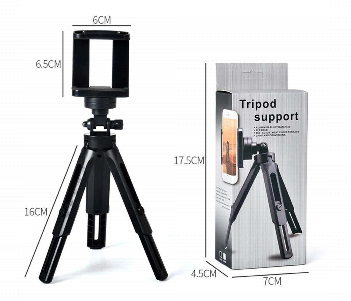 Bluetooth Selfie Stick Tripod With Remote Control - Zoom Image 1