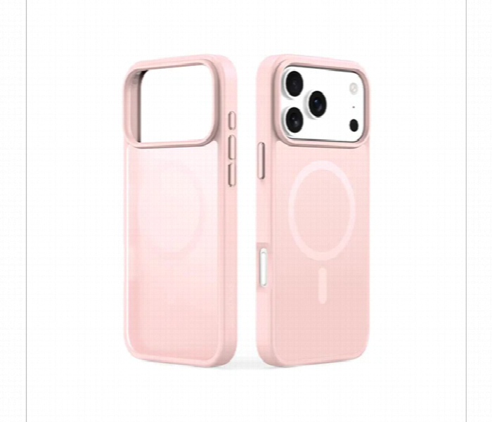 Iphone 17 Pro Pink Silicone Magsafe Protective Case - Zoom Image