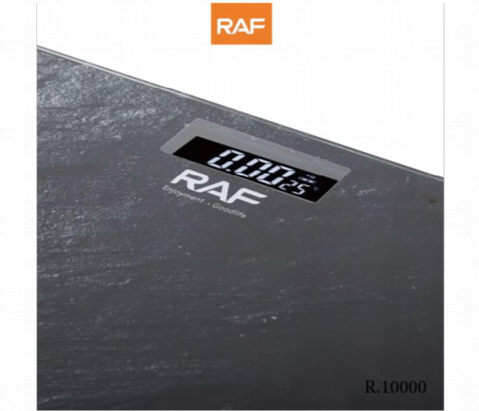 Raf Digital Bathroom Scale With Lcd Display Black Marble - Zoom Image 3