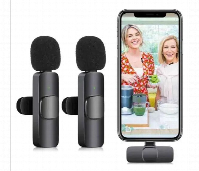 K9 Wireless Double Microphone With Noise Reduction Kit - Zoom Image