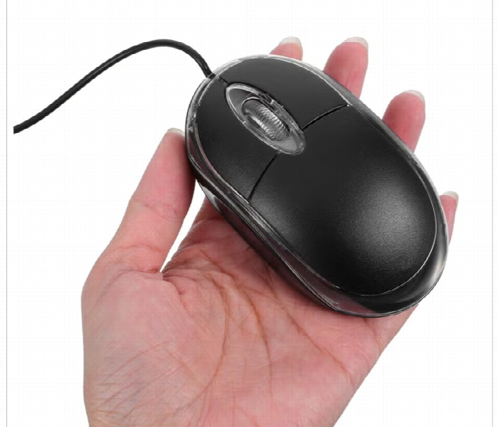 Wired Usb Optical Mouse Compact Plug And Play Design - Zoom Image 5