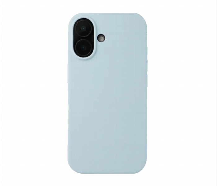 Iphone 17 Silicone Protective Cover Light Blue Case - Zoom Image