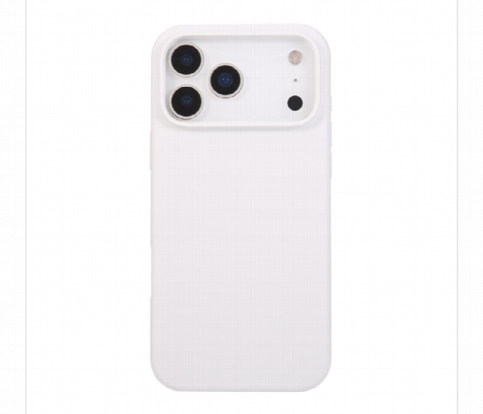 Iphone 17 Pro Silicone Protective Cover White Case - Zoom Image