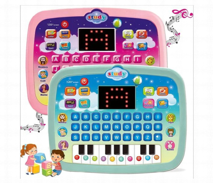 Educational Computer Pad Children Learning Tablet Toy - Zoom Image 1