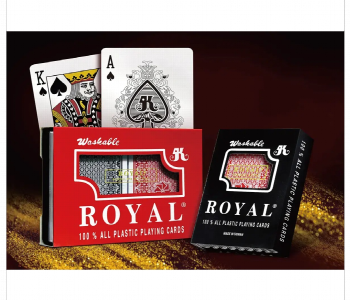 Royal Plastic Playing Cards Four Corner Index Durable Deck - Zoom Image 2