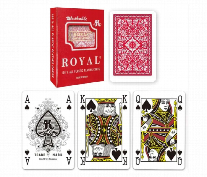 Royal Plastic Playing Cards Four Corner Index Durable Deck - Zoom Image 3