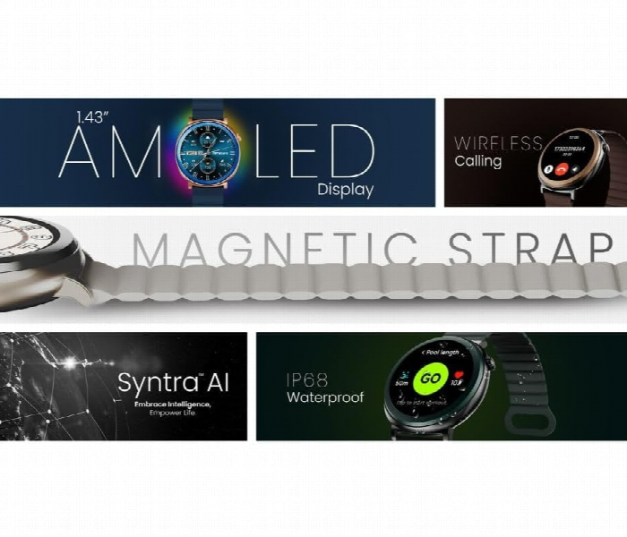 Hifuture Aurora Amoled Bluetooth Calling Smartwatch - Zoom Image 5