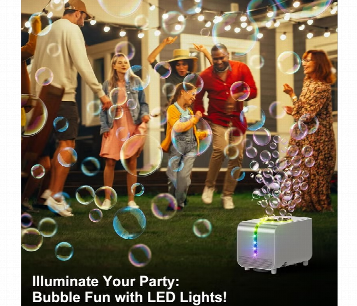 Bubble Electrin Electronic Bubble Maker With Led Lights - Zoom Image 2