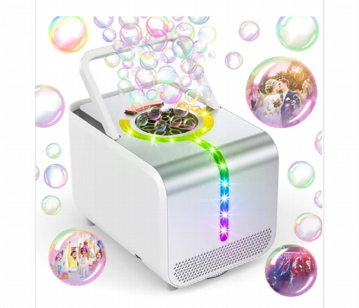 Bubble Electrin Electronic Bubble Maker With Led Lights - Zoom Image 1