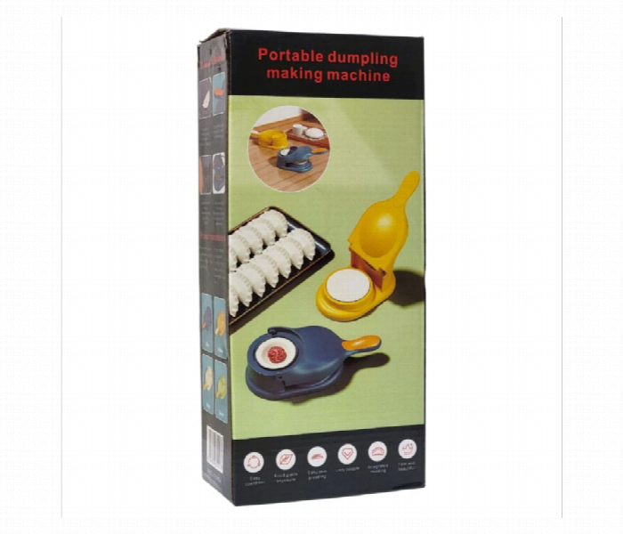 2 In 1 Manual Dumpling Maker Press With Wrapper Mold - Zoom Image 2