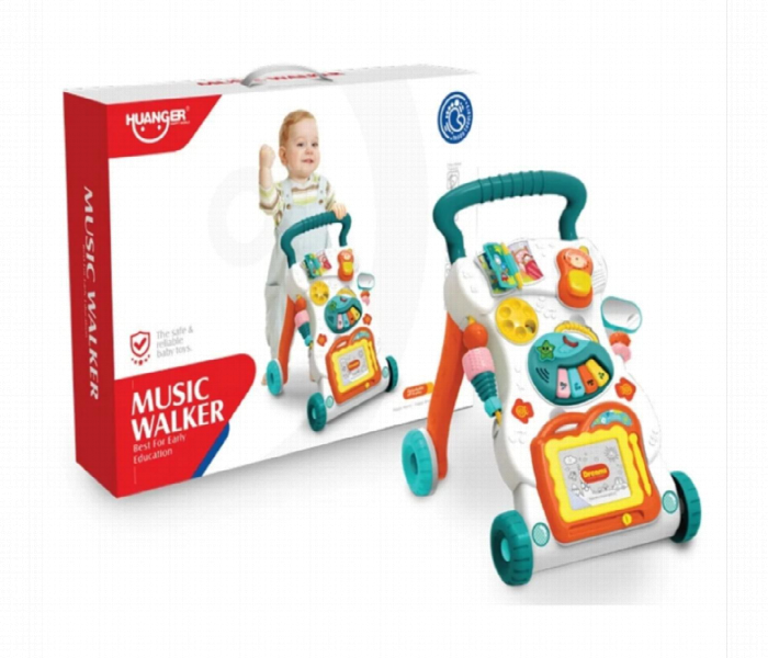 First Step Baby Activity Walker With Musical Learning Panel He 0819 - Zoom Image 2