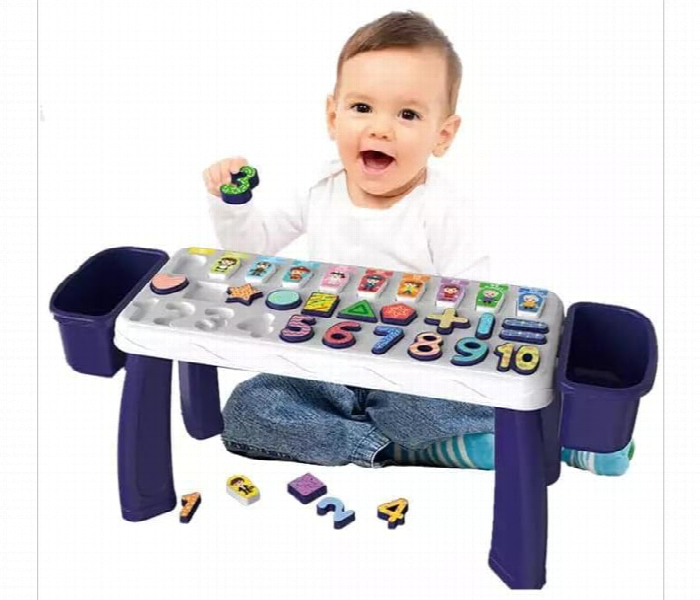 Qiyile 3In1 Early Education Table Interactive Learning - Zoom Image 1