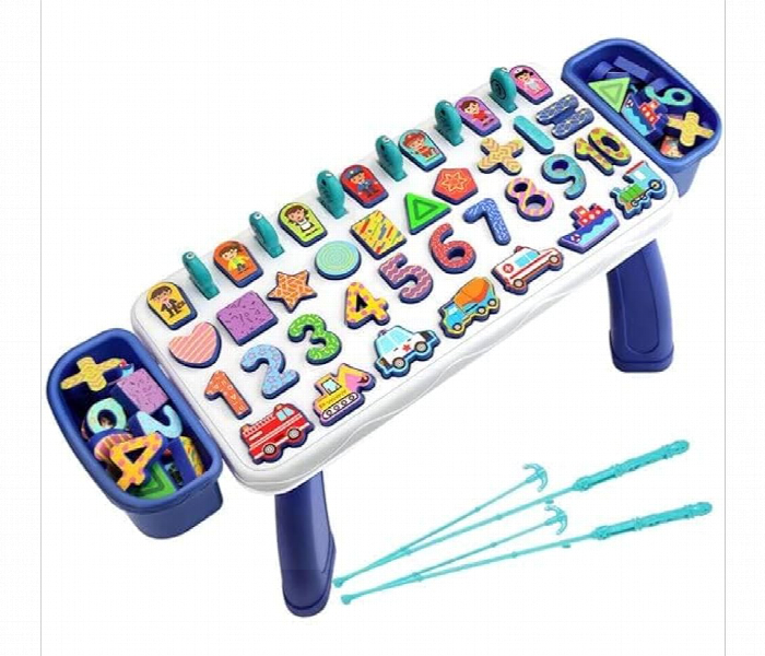 Qiyile 3In1 Early Education Table Interactive Learning - Zoom Image 4