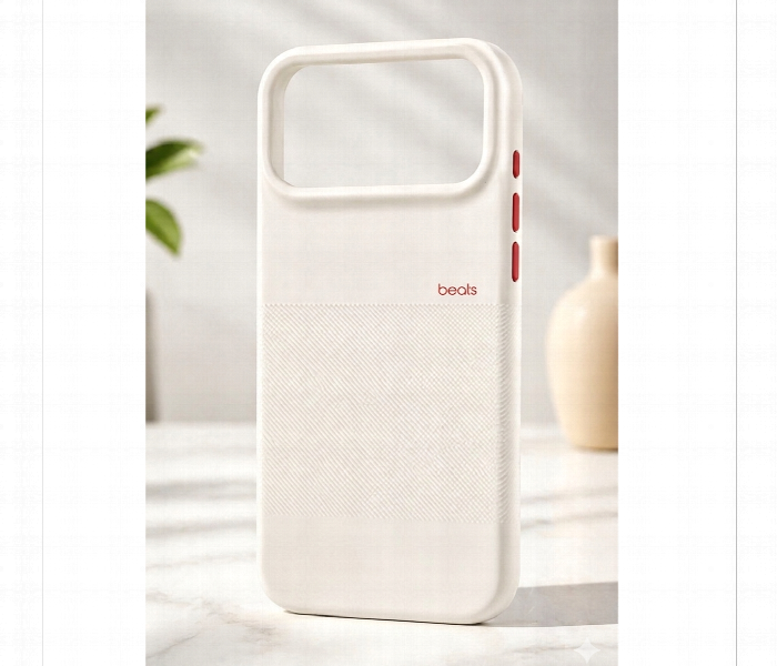 Beats Iphone 17 Pro Max Rugged Case Magsafe Camera Control White - Zoom Image