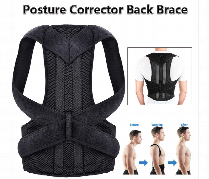 Posture Corrector Back Support Belt Size M Adjustable - Zoom Image 2
