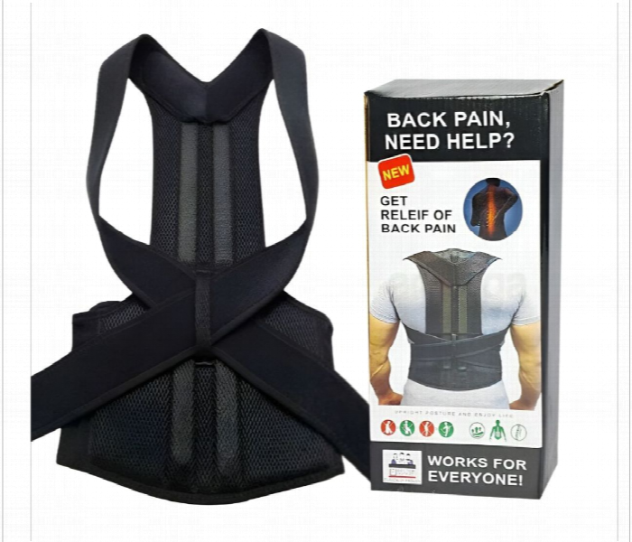 Posture Corrector Back Support Belt Size M Adjustable - Zoom Image 1